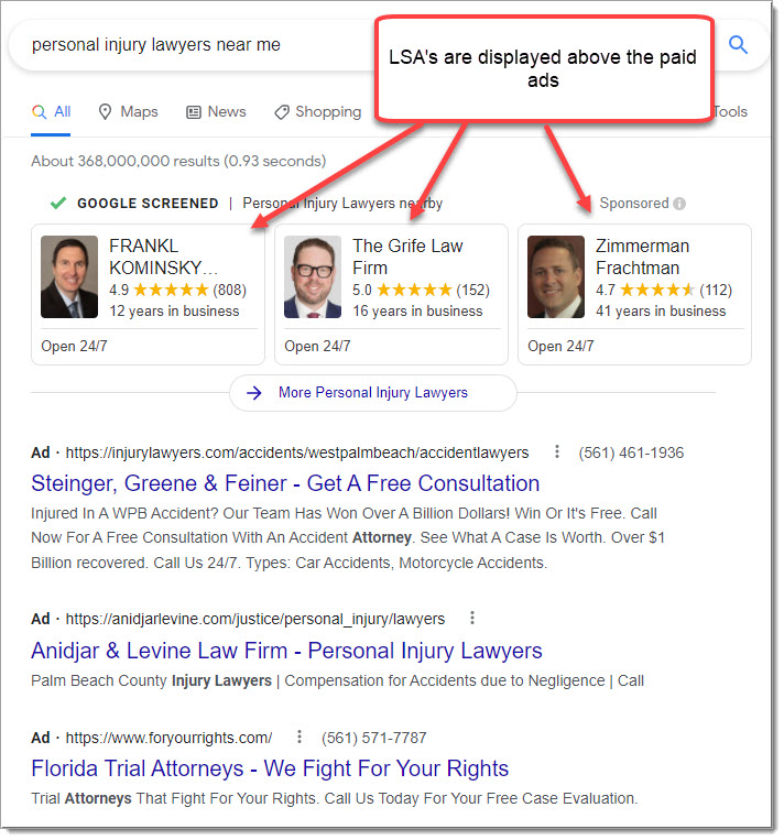 Google Local Services Ads